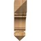 Ekena Millwork Olympic Arts & Crafts Rough Sawn Bracket, Western Red Cedar, 4"W x 14"D x 14"H BKT04X14X14OLY03RWR - alternate 2